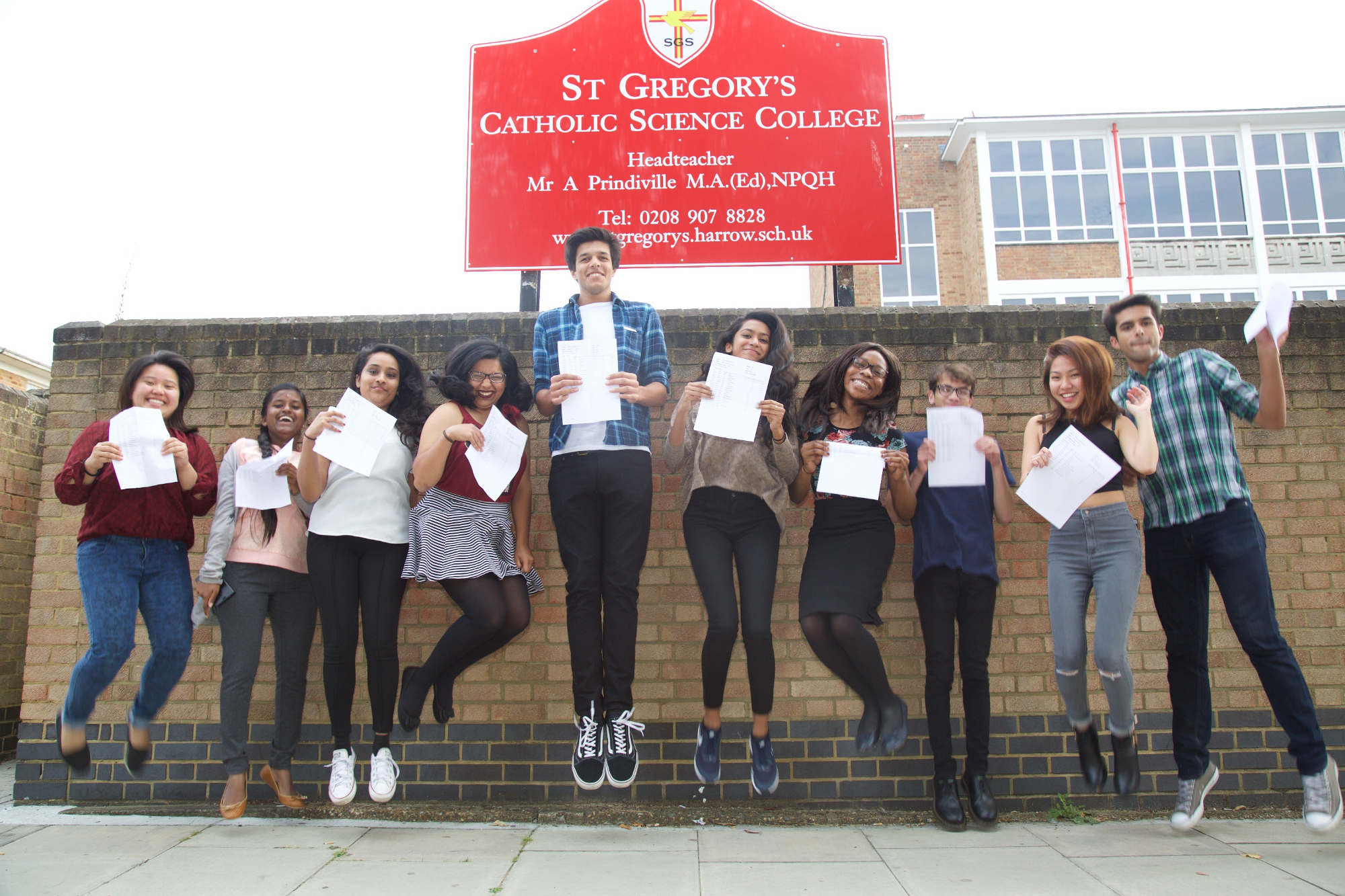 St Gregory's Catholic Science College Results